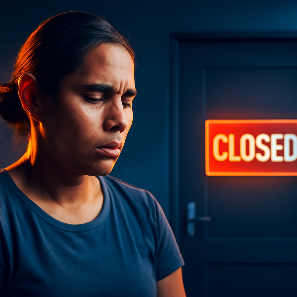 AI-generated editorial illustration for: Remote Qld Indigenous community's only drug and alcohol rehab centre closes