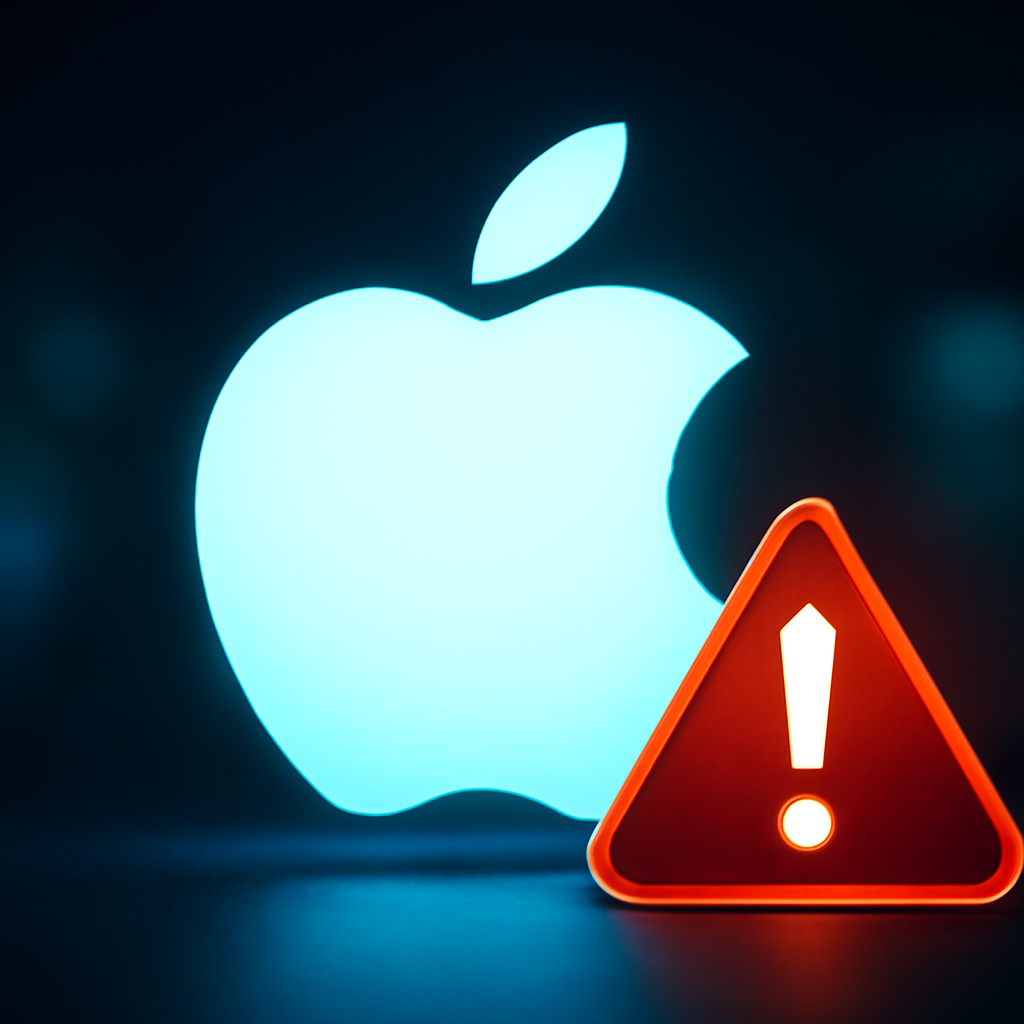 AI-generated editorial illustration for: Apple warns of future 'supply constraints' for Mac, iPhone, iPad