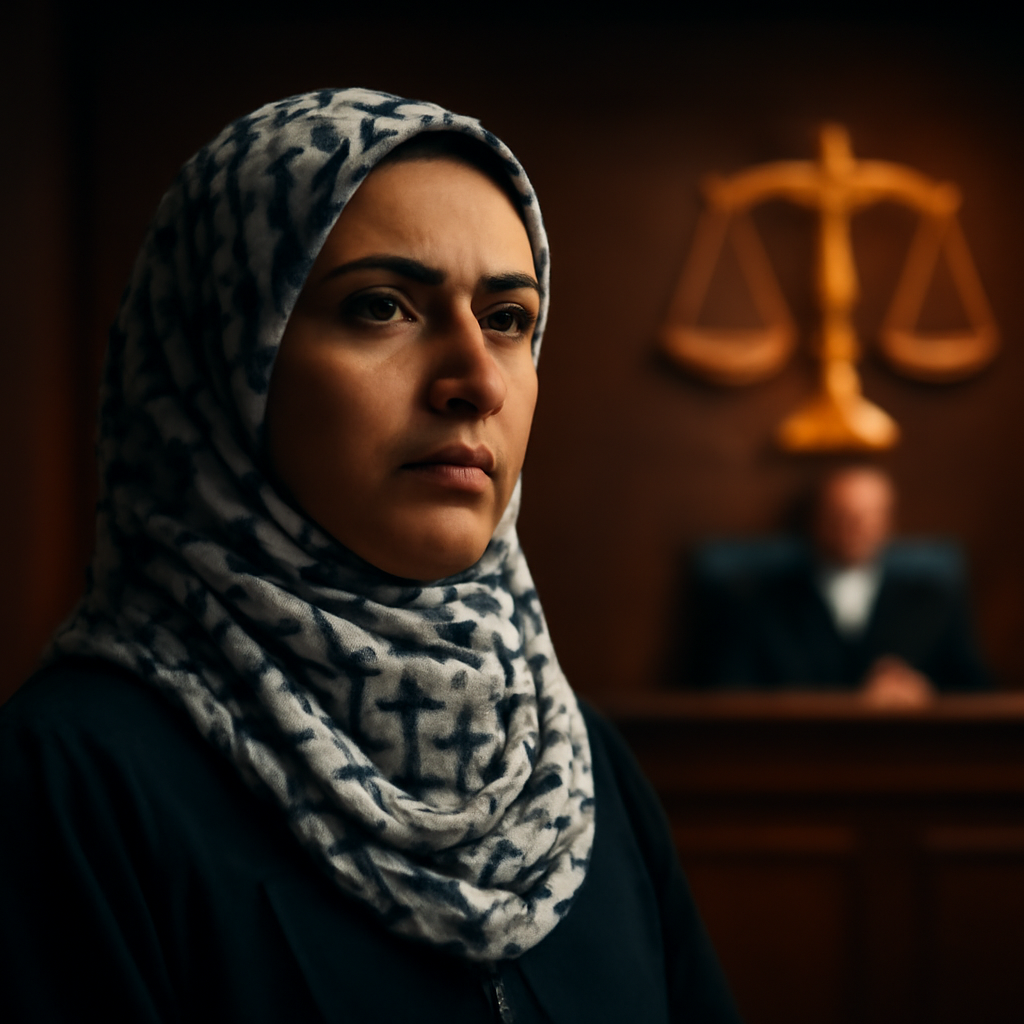 AI-generated editorial illustration for: بريطانيا: المحكمة العليا تفتح باب الطعن في حظر "بالستاين أكشن"