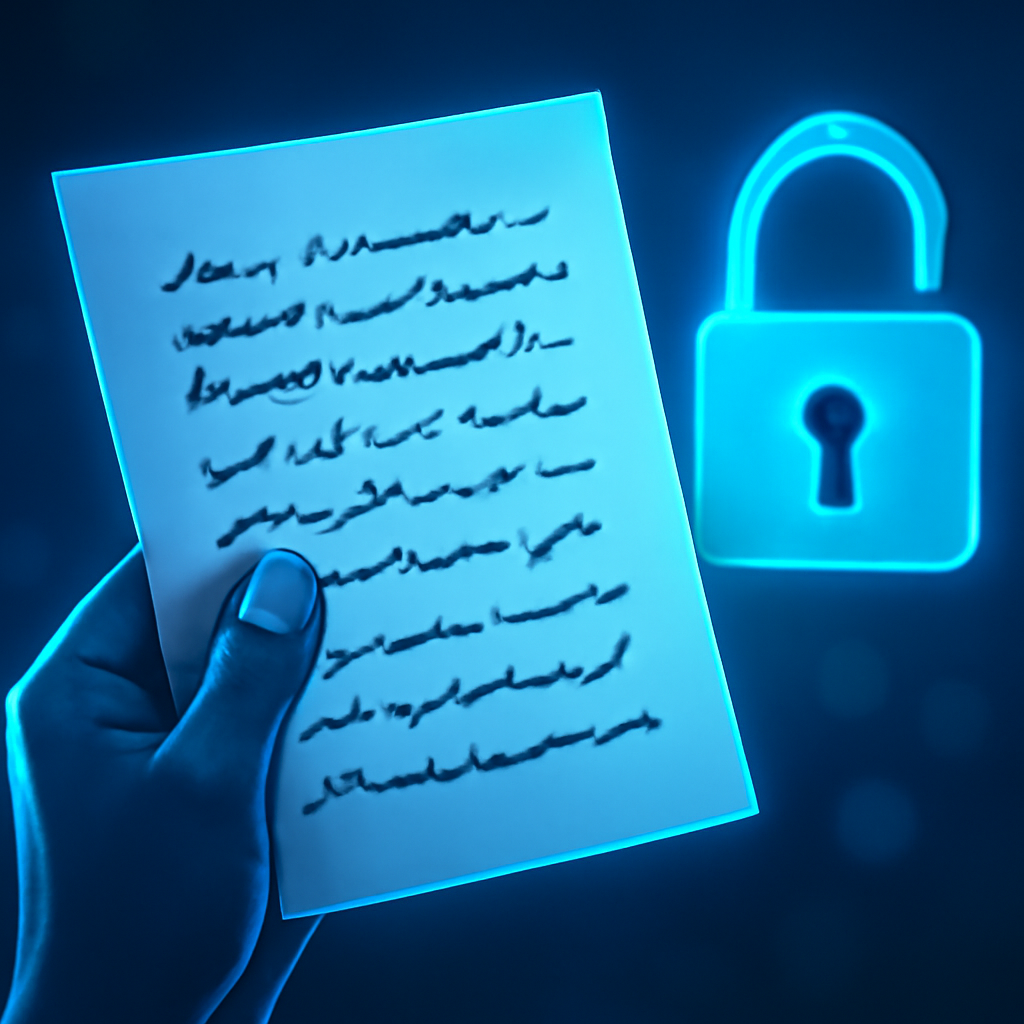 AI-generated editorial illustration for: Police release Nancy Guthrie ransom notes in latest bid to find kidnappers