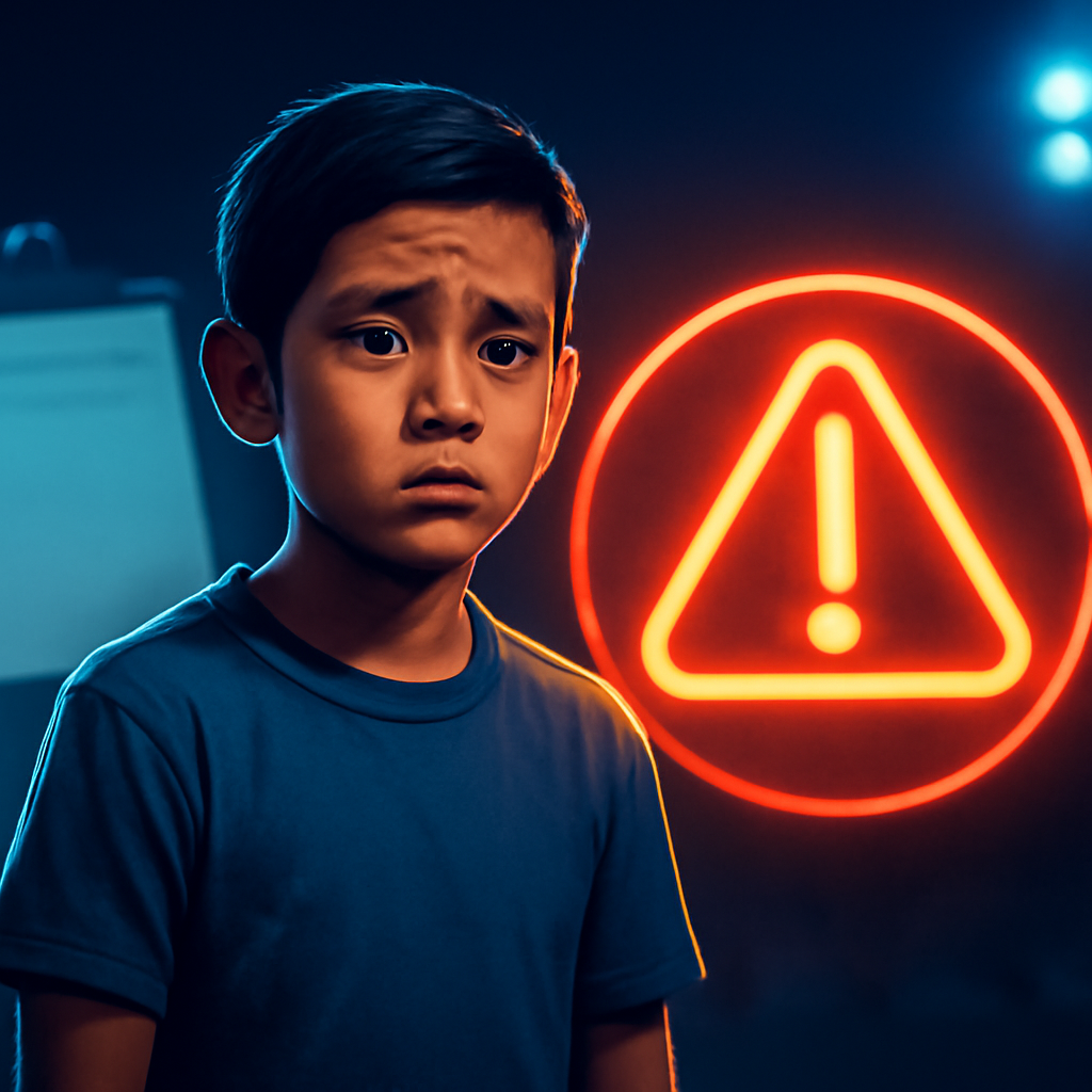 AI-generated editorial illustration for: Unaccompanied migrant children at risk of losing legal representation