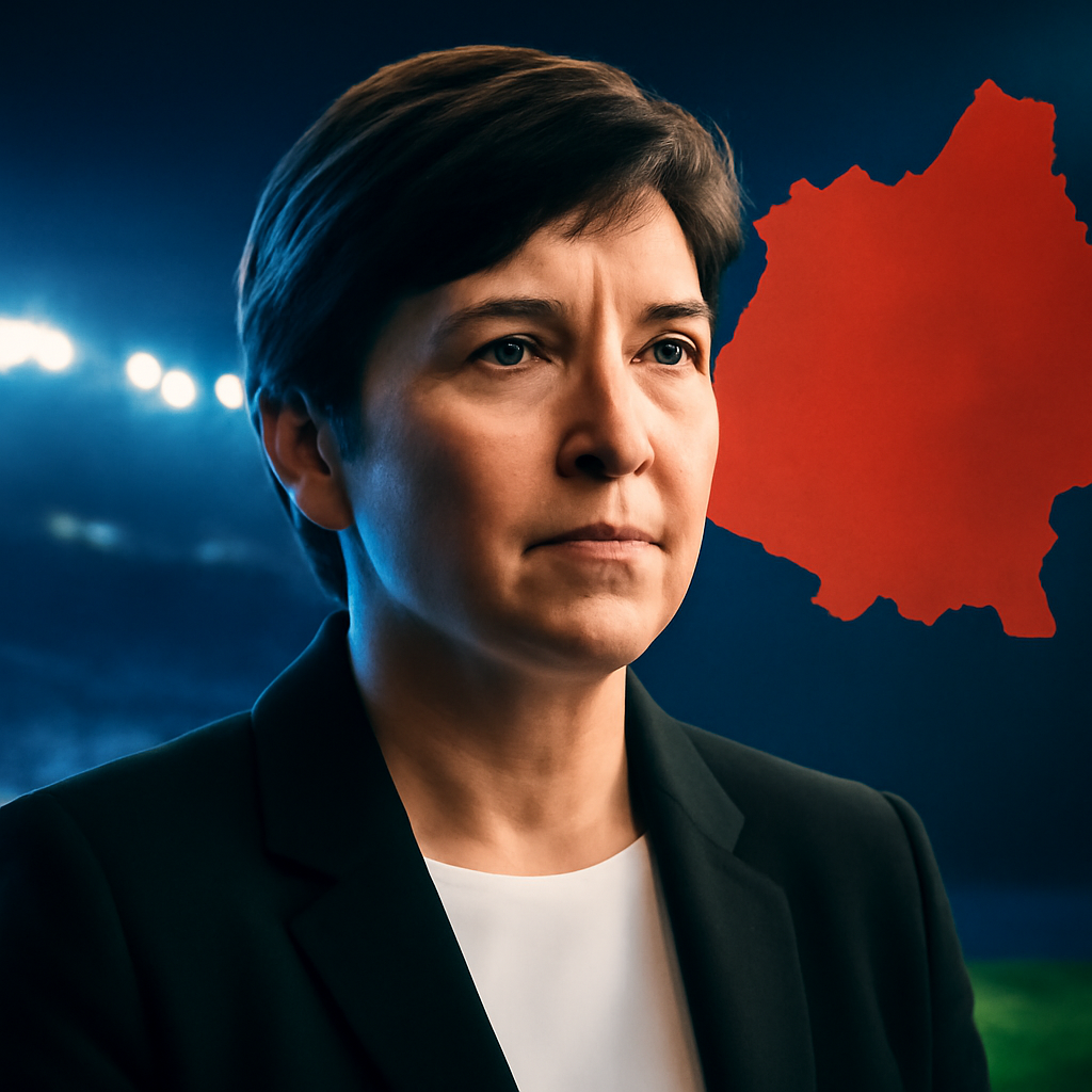 AI-generated editorial illustration for: Who is Greater Manchester's new Mayor Bev Craig?