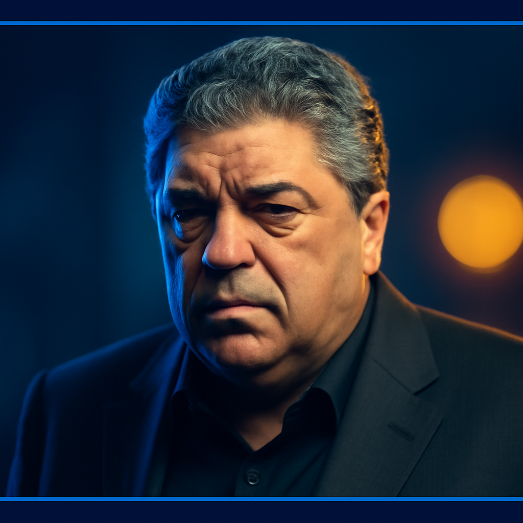 AI-generated editorial illustration for: The Sopranos star Vincent Pastore dies aged 80