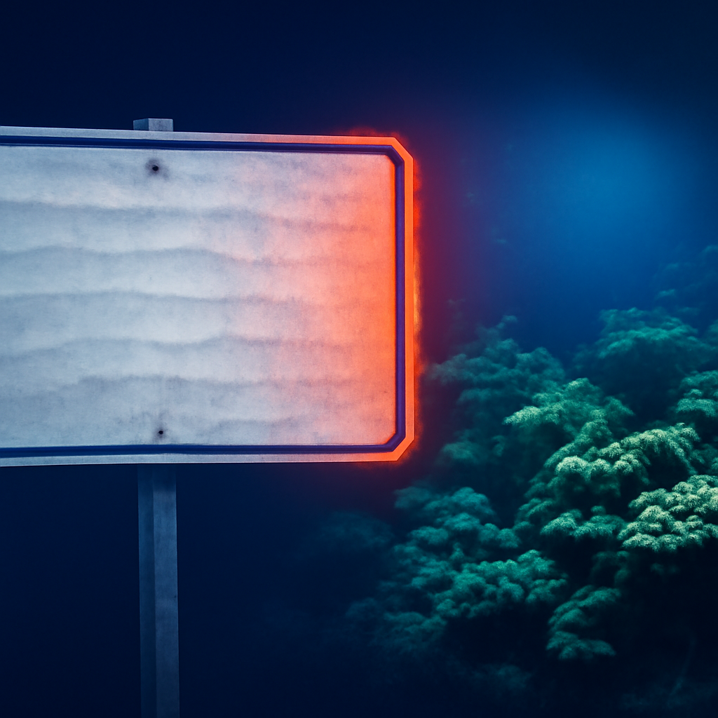 AI-generated editorial illustration for: These are some of the last pristine ocean ecosystems. Now, they're losing protections
