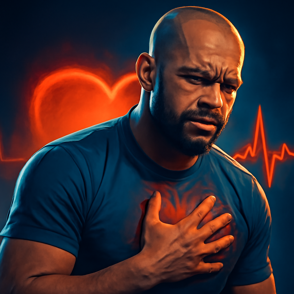 AI-generated editorial illustration for: UFC's Nascimento, 34, dies after apparent heart attack