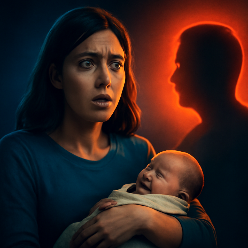 AI-generated editorial illustration for: 'My grandmother subjected my baby to female genital mutilation behind my back'