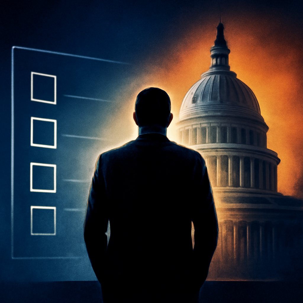 AI-generated editorial illustration for: Senate faces long to-do list and little time before recess