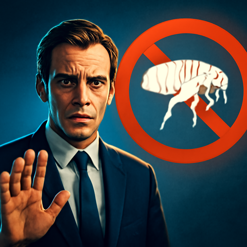 AI-generated editorial illustration for: Restrict sale of pet flea treatments, government urged