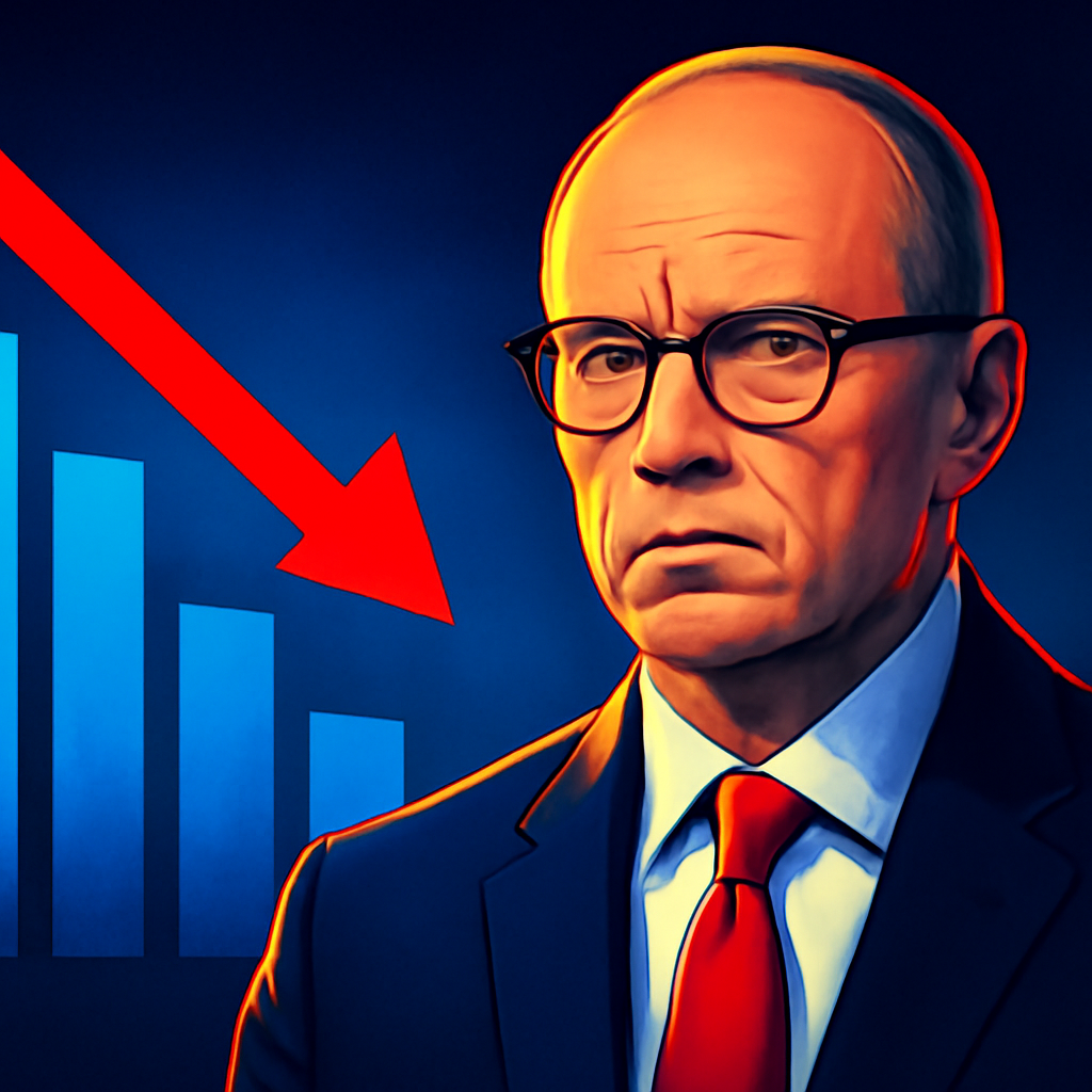 AI-generated editorial illustration for: News Corp subscriptions fall in Australia as company takes aim at ‘slimy’ AI slop