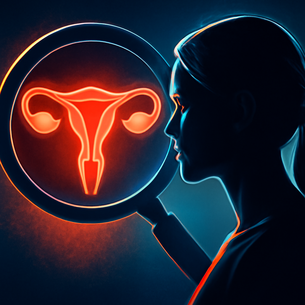 AI-generated editorial illustration for: How new findings on ovarian cancer origins may help reduce risk