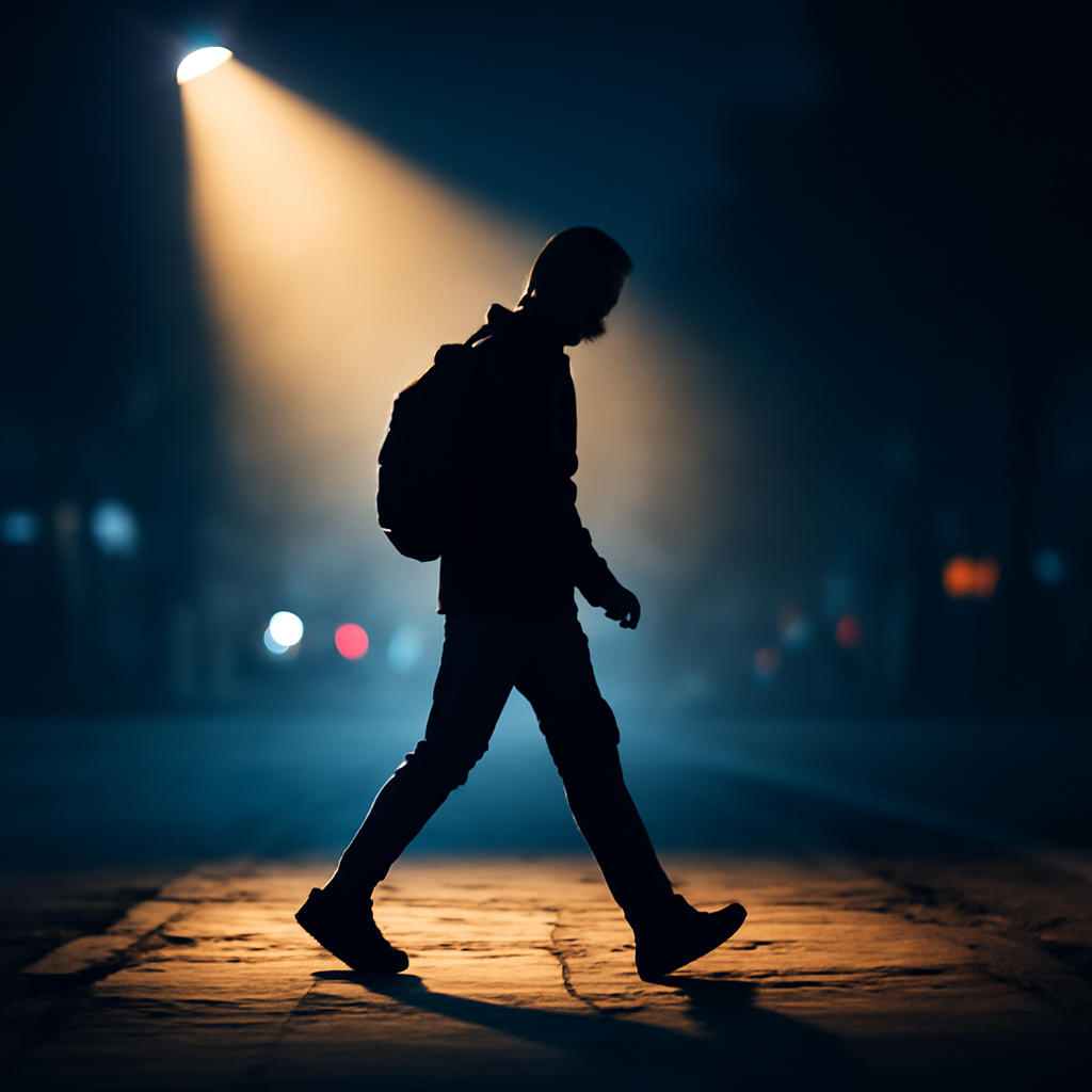 AI-generated editorial illustration for: India is a nation of walkers - but its cities forgot them