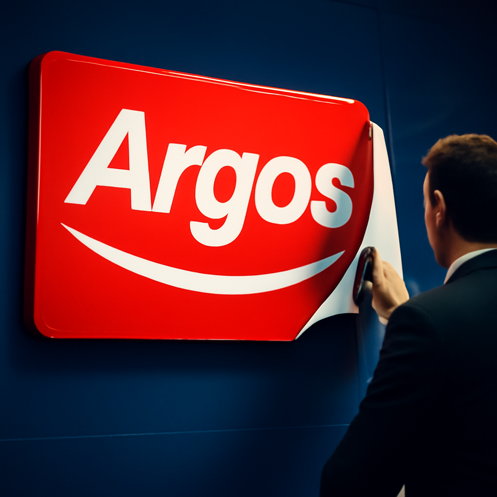 AI-generated editorial illustration for: Argos is getting a makeover - but can it attract new shoppers?