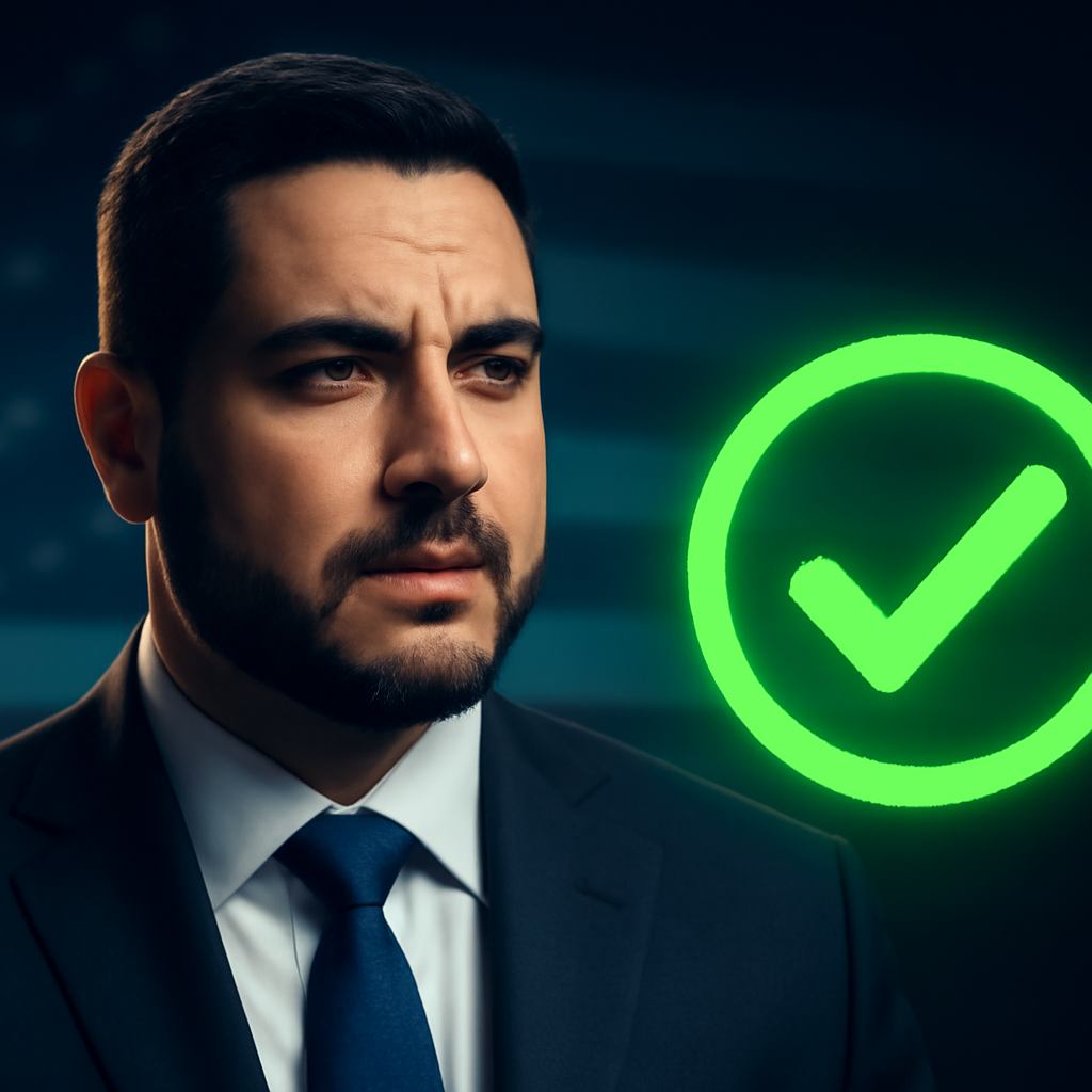 AI-generated editorial illustration for: États-Unis: «On voit un basculement de l'opinion publique démocrate sur la question du soutien à Israël»