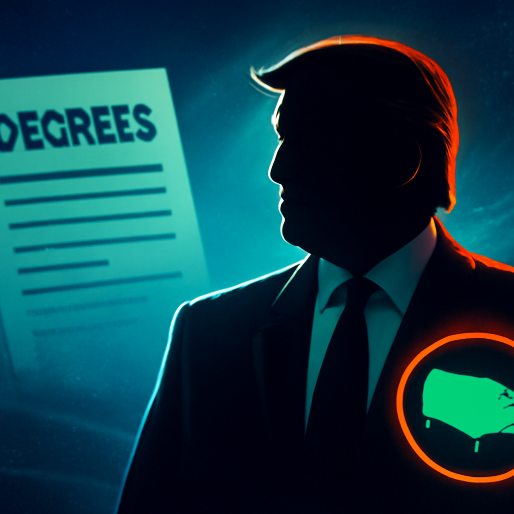 AI-generated editorial illustration for: Trump again tries to limit US birthright citizenship with new executive orders