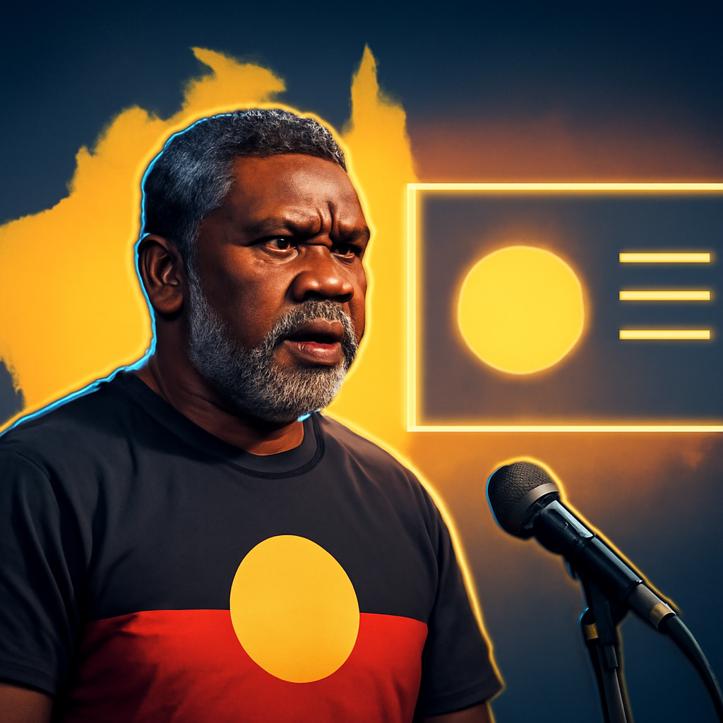AI-generated editorial illustration for: Five decades in the making, a Garma announcement has an eye to the future