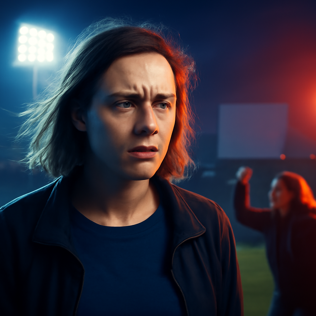 AI-generated editorial illustration for: Teenage girls film attack on former police officer in WA's far north