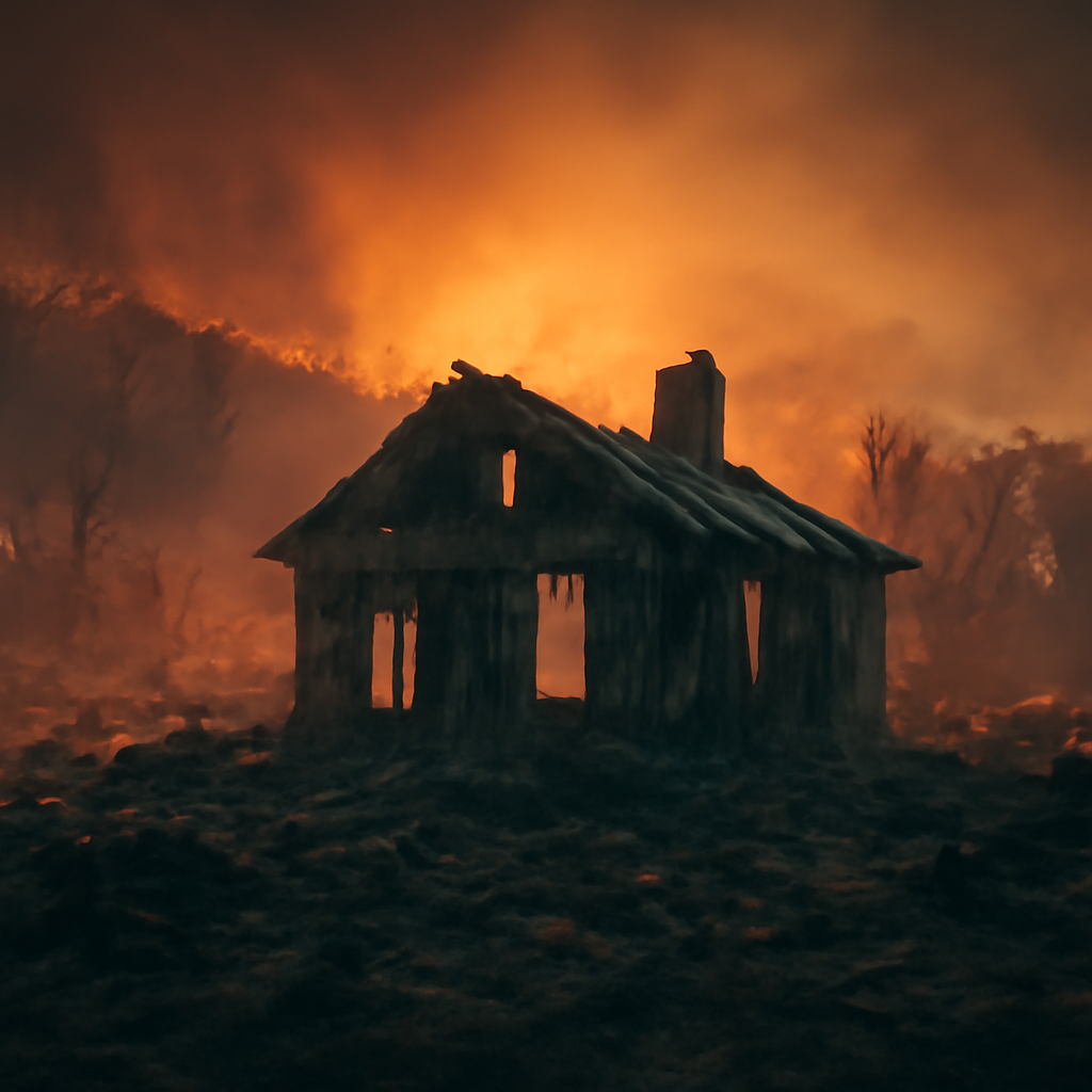 AI-generated editorial illustration for: Why so many in Maui are still displaced and unable to rebuild 3 years after wildfires