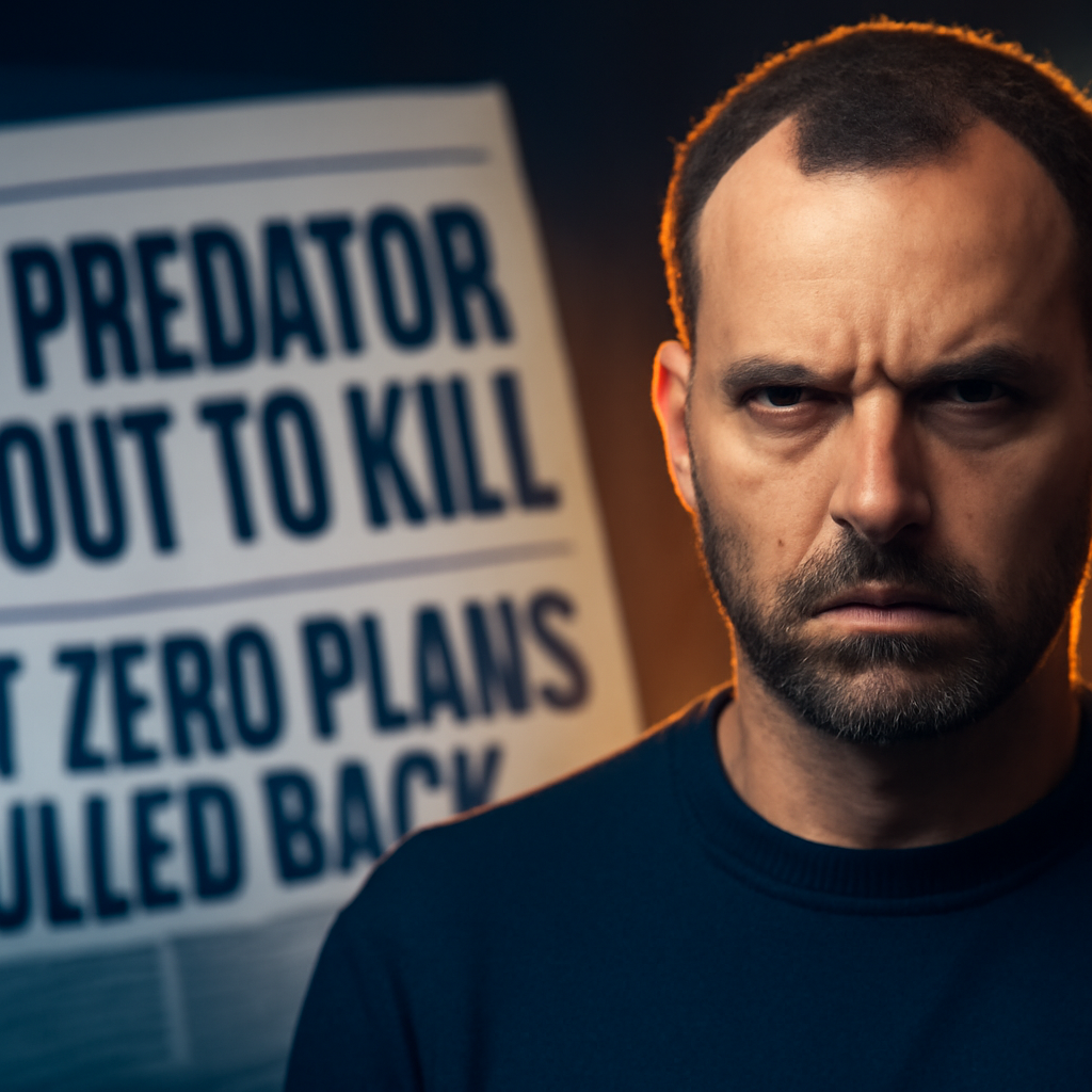 AI-generated editorial illustration for: The papers: 'Sex predator let out to kill' and 'net zero plans rolled back'