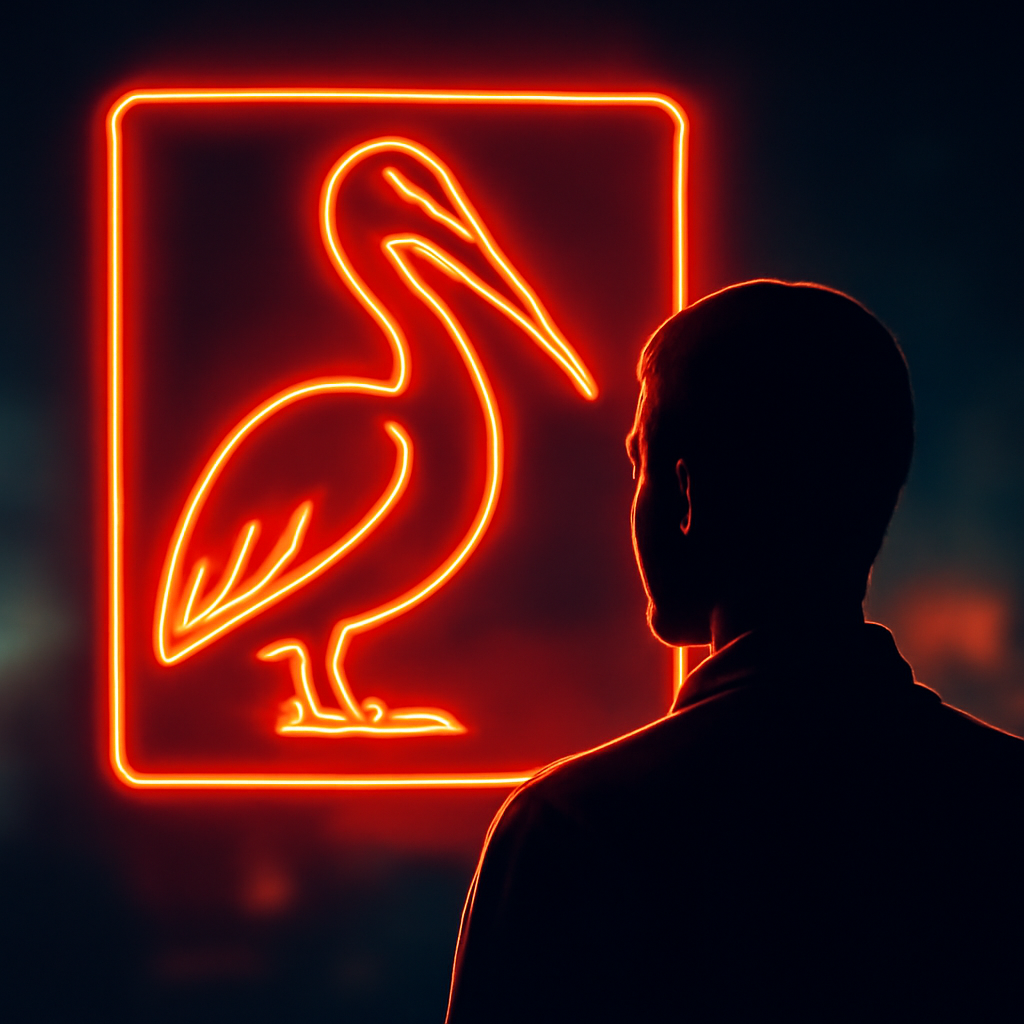 AI-generated editorial illustration for: Histoire de la nuit africaine: à Soweto, le Club Pelican, lieu de rencontres durant l'apartheid[4/10]
