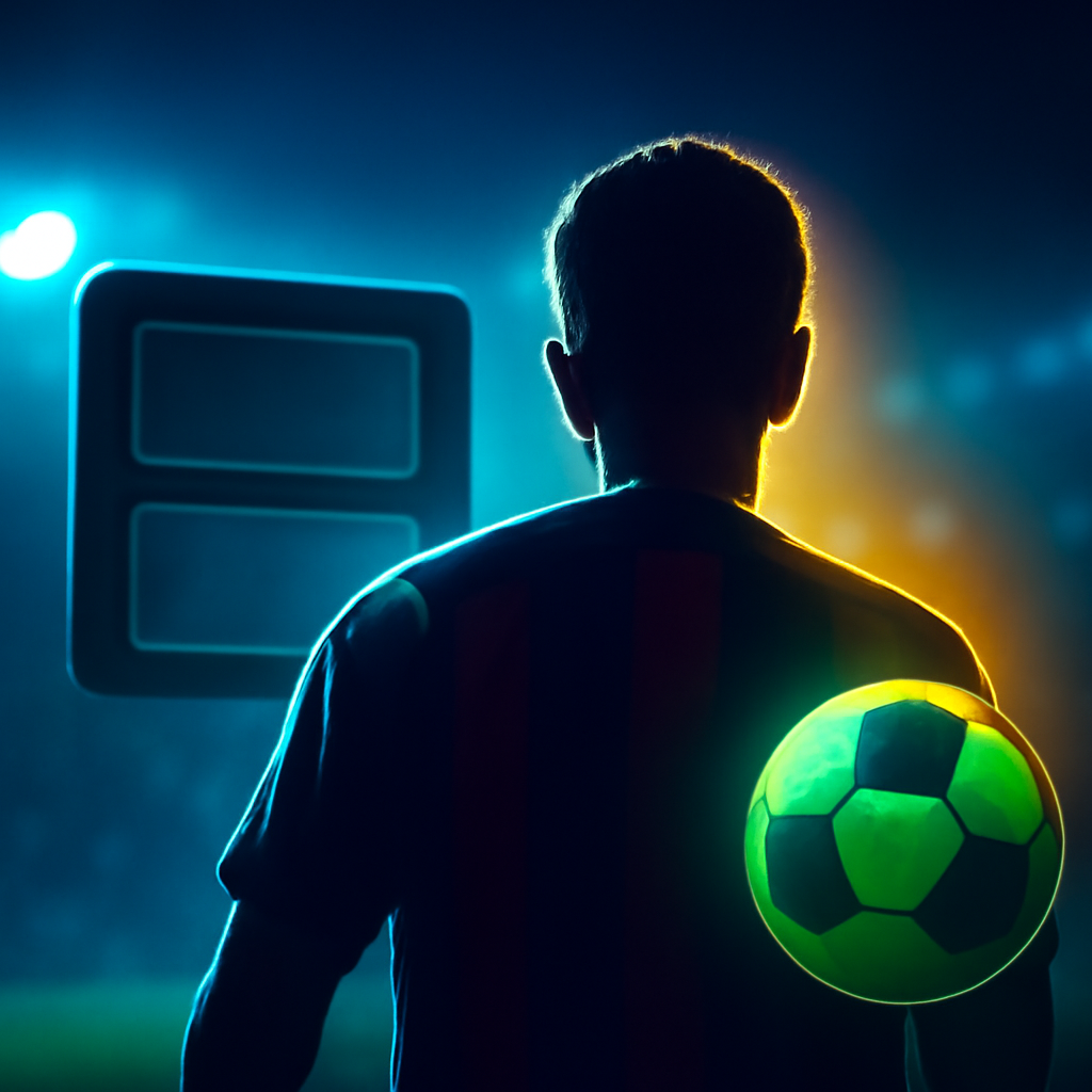 AI-generated editorial illustration for: El Barcelona se impone al Nottingham Forest pero cae ante el Udinese en el triangular amistoso