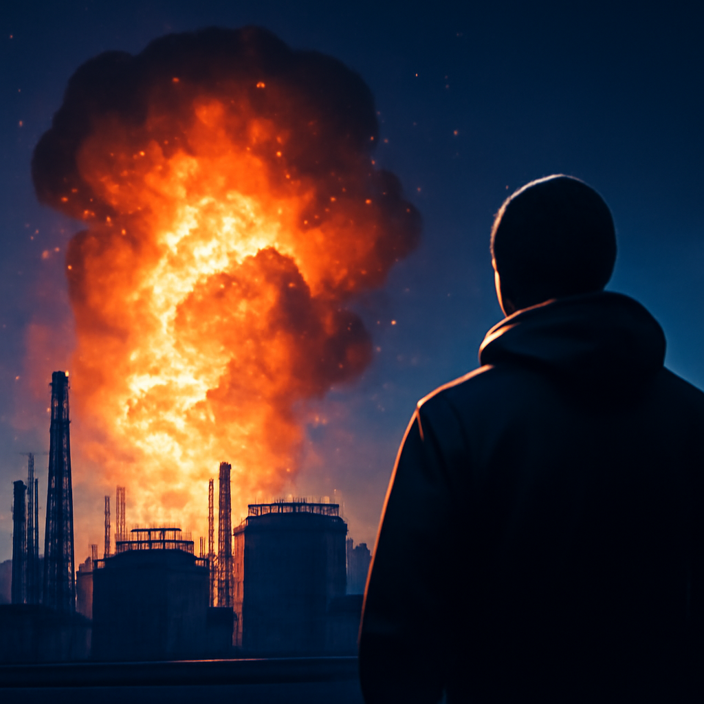 AI-generated editorial illustration for: Yémen: les récentes frappes des rebelles houthis font craindre «la pire crise depuis la trêve de 2022»