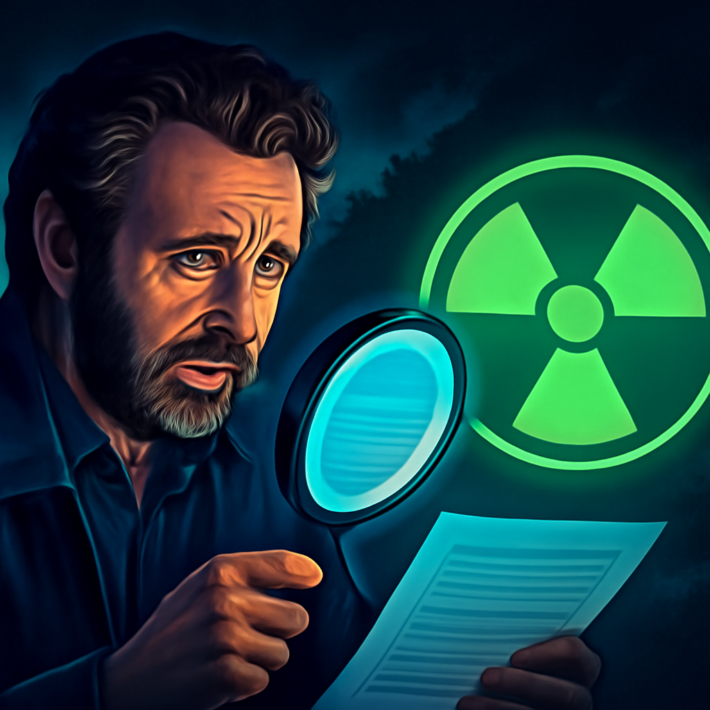 AI-generated editorial illustration for: What he told me made my blood run cold - Michael Sheen investigates Wales' toxic legacy