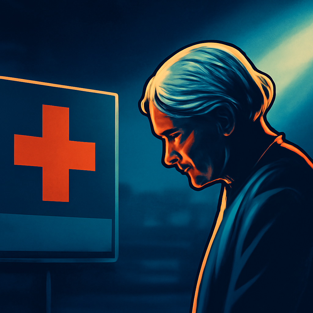 AI-generated editorial illustration for: Calvary considers new Launceston hospital at aged care site