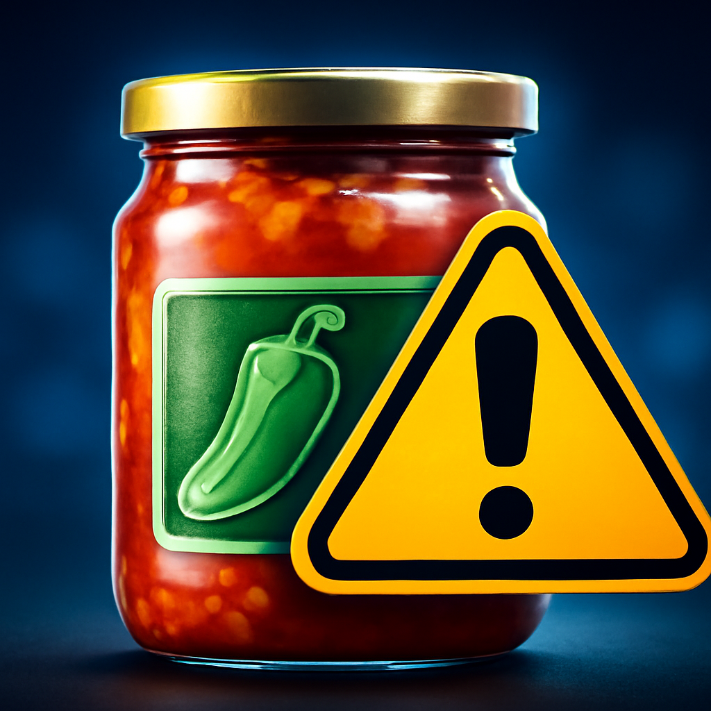 AI-generated editorial illustration for: Taylor Farms recalls several jalapeño products over salmonella concerns