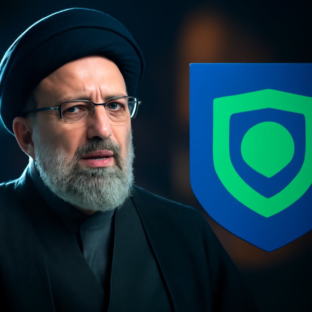 AI-generated editorial illustration for: Top adviser to Iran's Revolutionary Guard leader sits down for rare interview