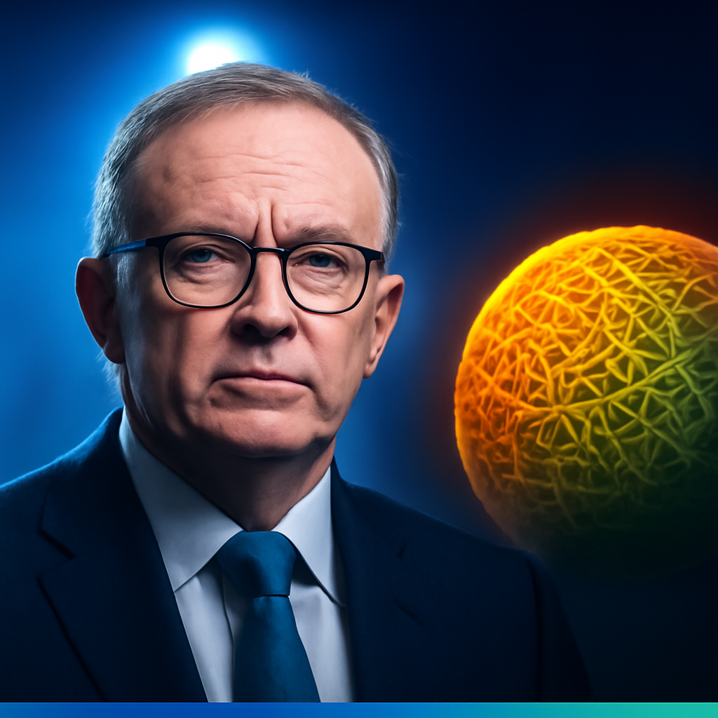 AI-generated editorial illustration for: Melon-gate was a non-issue in Japan. How did it get elevated to a crisis in Australia? | Malcolm Farr
