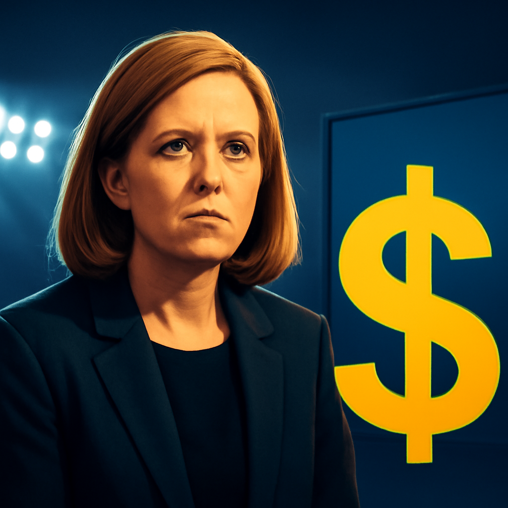 AI-generated editorial illustration for: CIT CEO Margot McNeill awarded about $445,000 upon resignation