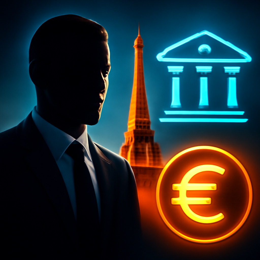 AI-generated editorial illustration for: Les banques africaines choisissent Paris comme porte d'entrée vers l'Europe [4/5]