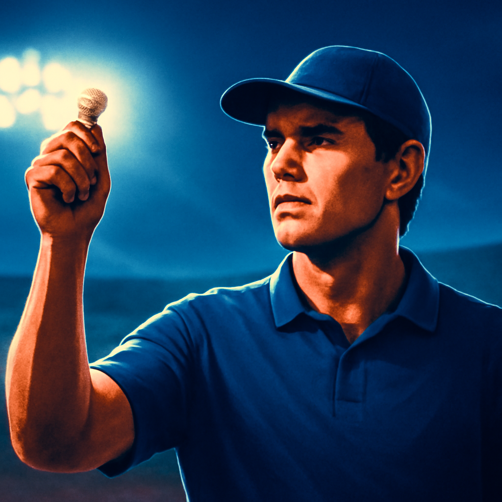 AI-generated editorial illustration for: Live: Australia to bat first against Bangladesh as Darwin hosts historic Test