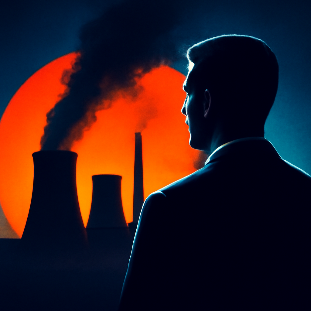 AI-generated editorial illustration for: Victorian Coalition says it would not accelerate end of coal power