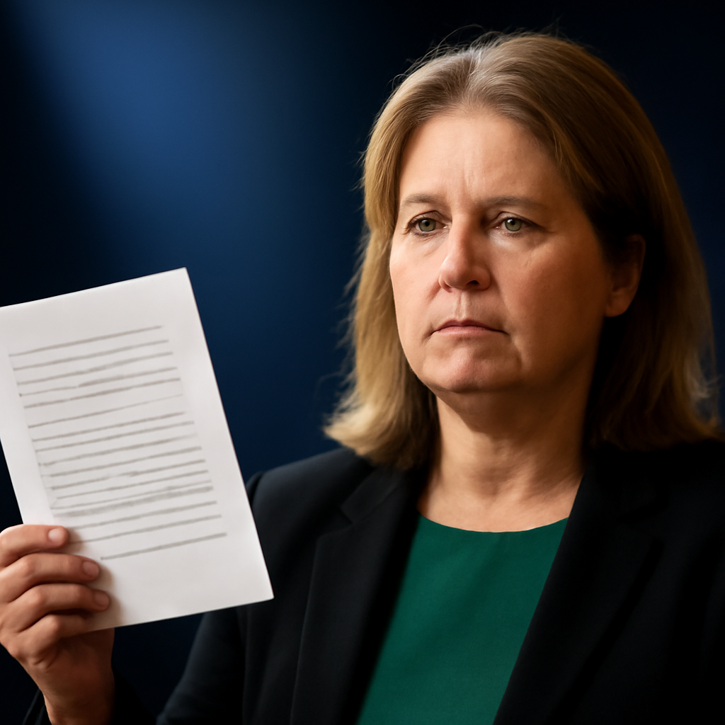AI-generated editorial illustration for: Ex-minister stands by staffer's stat dec over claims of inconsistencies