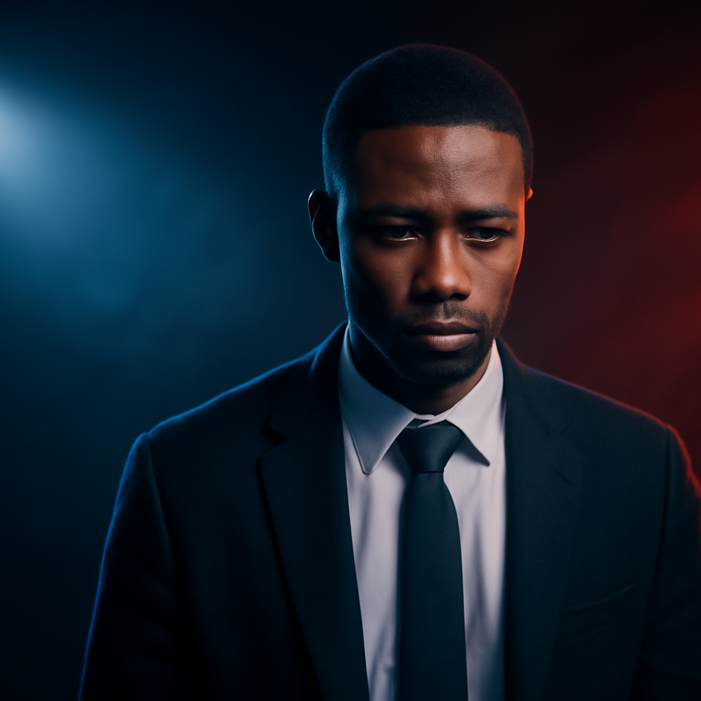 AI-generated editorial illustration for: Jason Arday, youngest Black professor at Cambridge, found dead at 41 after resignation