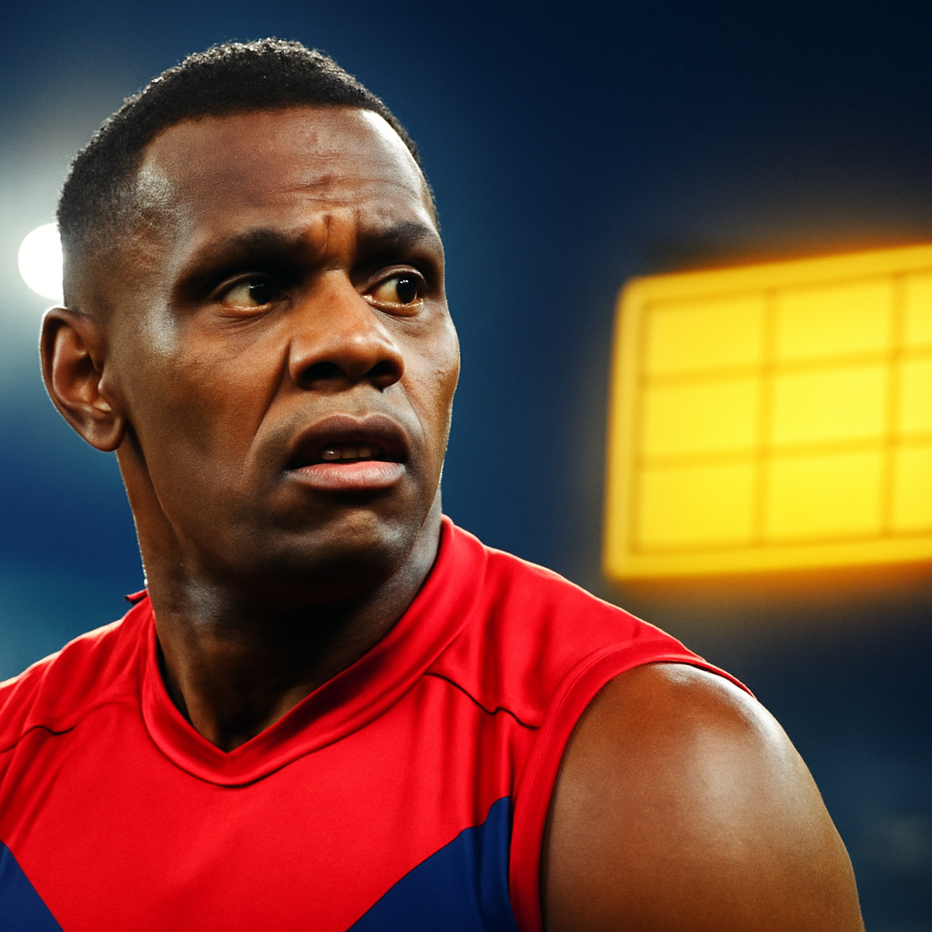 AI-generated editorial illustration for: Key Demon faces nervous MRO wait with AFL finals near after high shot