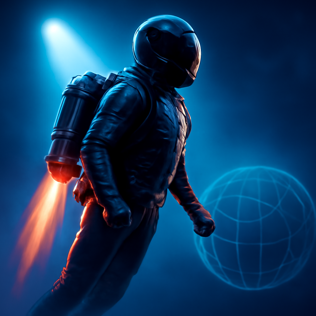AI-generated editorial illustration for: Pacific Airshow brings jet suits, stunts and space pioneers to Gold Coast