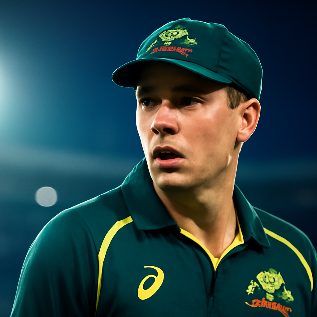 AI-generated editorial illustration for: Cameron Green backed for 'extended run' after drought-breaking ton