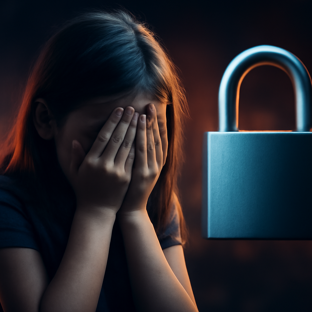AI-generated editorial illustration for: DV advocates call for action as under-18 violence increases