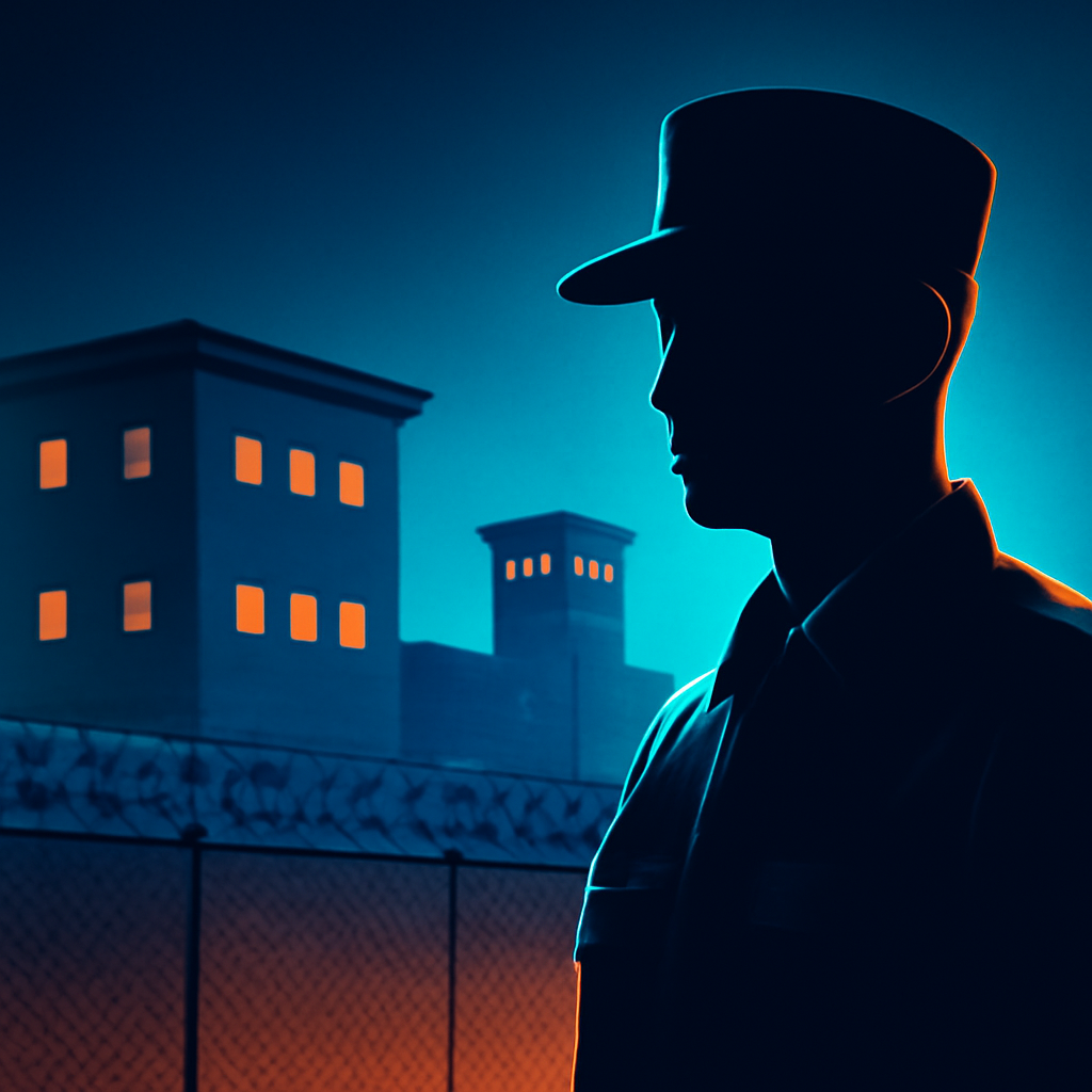 AI-generated editorial illustration for: New privately operated prison announced by NT government