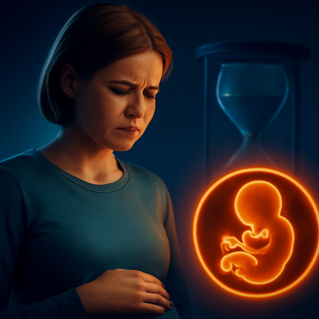 AI-generated editorial illustration for: Erin survived cancer aged 21 - now it's a race against time for a chance of a baby