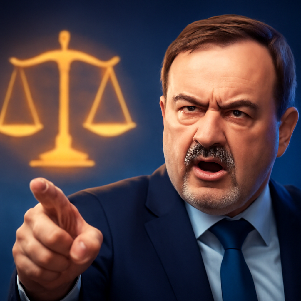 AI-generated editorial illustration for: Espagne: le président de Ceuta menace Pedro Sanchez de faire appel à la justice face à la crise migratoire