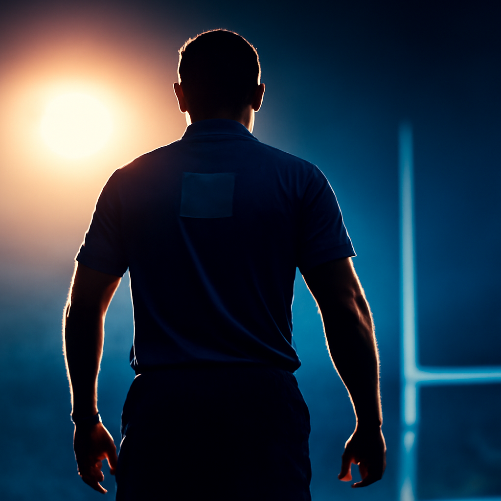 AI-generated editorial illustration for: Breaking: Rugby league State of Origin headed to New Zealand for first time
