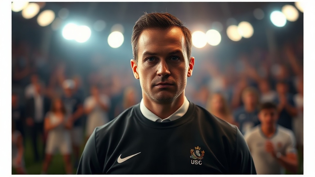 AI-generated editorial illustration for: 'We'll go crazy for a goal' - Excitement builds ahead of USA World Cup match