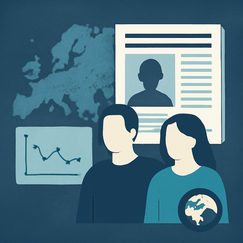 AI-generated editorial illustration for: British couple on hunger strike in Iranian jail, family say