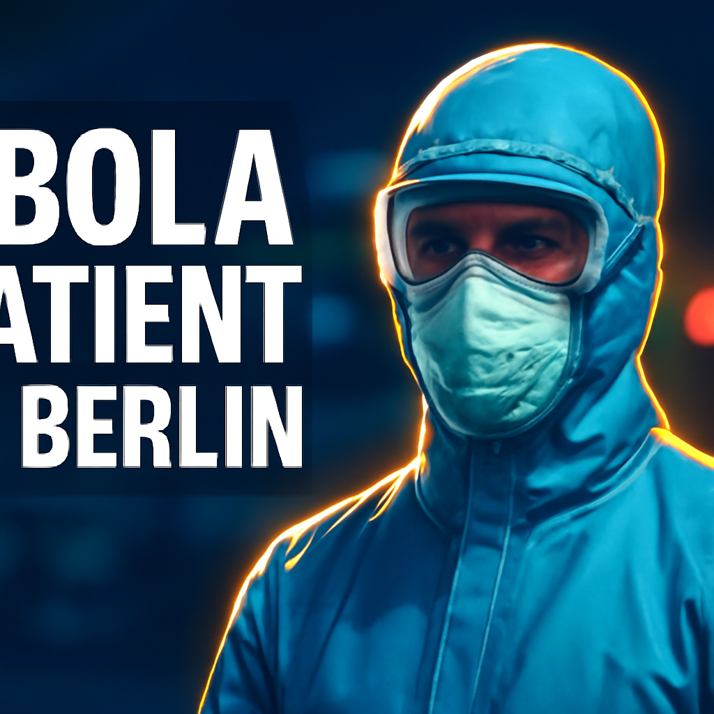 AI-generated editorial illustration for: Germany news: Ebola patient admitted to Berlin hospital