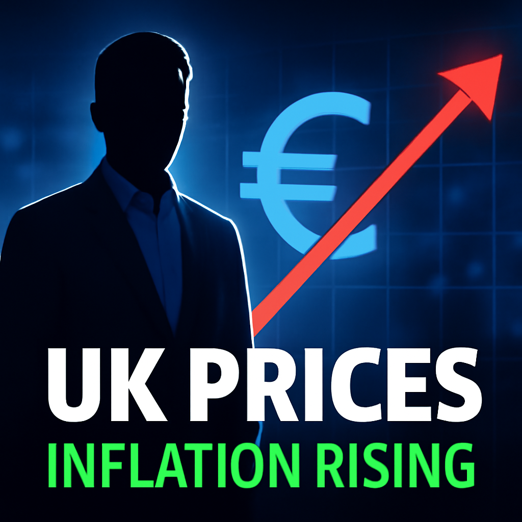 AI-generated editorial illustration for: What is happening to UK prices?
