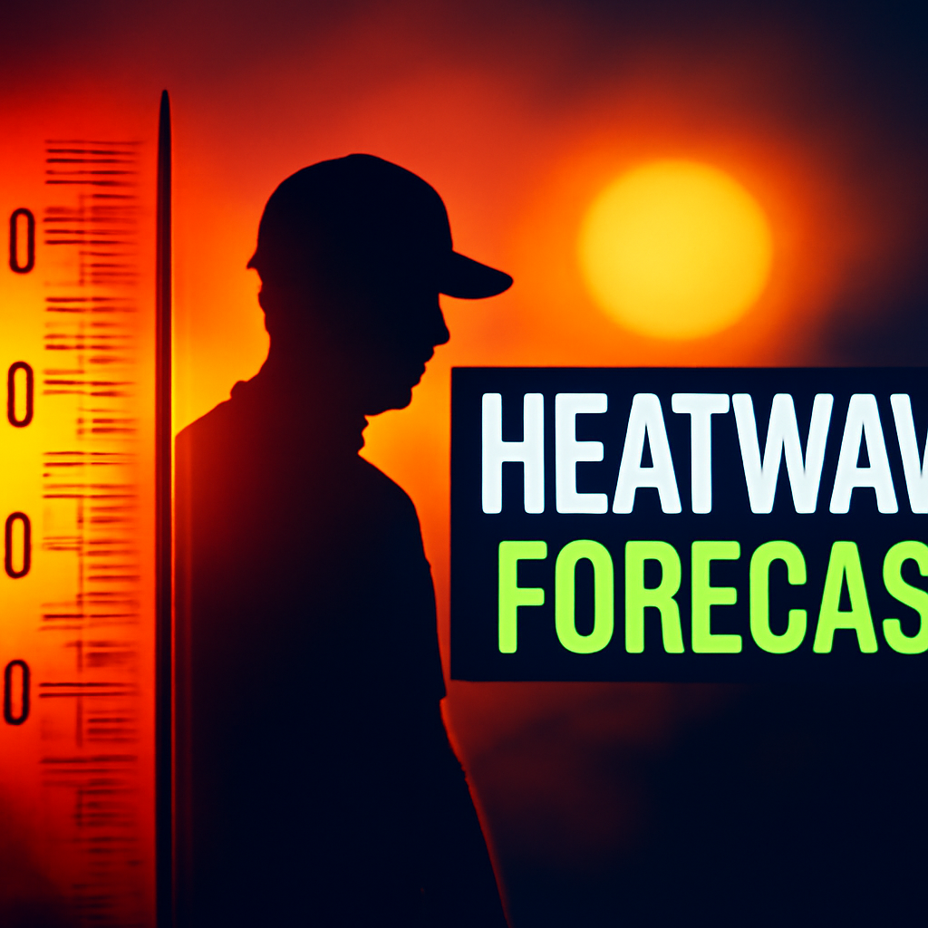 AI-generated editorial illustration for: Temperatures could reach 30C in bank holiday weekend heatwave