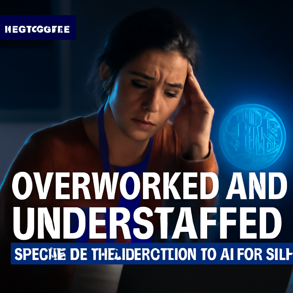 AI-generated editorial illustration for: Overworked and understaffed: Special ed teachers turn to AI for help